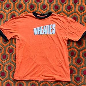 MAKE OFFER! Wheaties The Breakfast of Champions Orange Short Sleeve Men's Tee